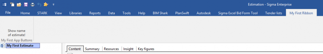 Writing your code - Sigma Estimates Developer
